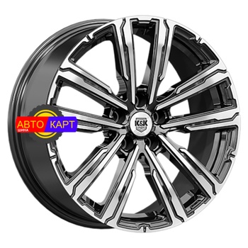 7,5x18/5x114,3 ET45 D67,1 Аламер (КС1216) Алмаз черный