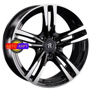 8x18/5x112 ET21 D66,6 PR37 BKF (конус, C570)