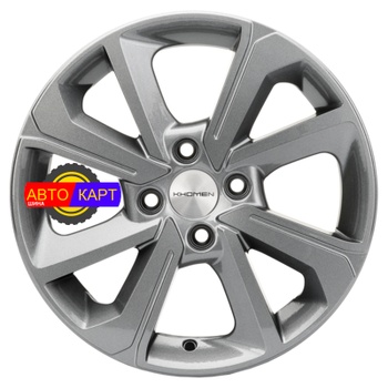 6x15/4x100 ET50 D60,1 KHW1501 (Vesta) Gray