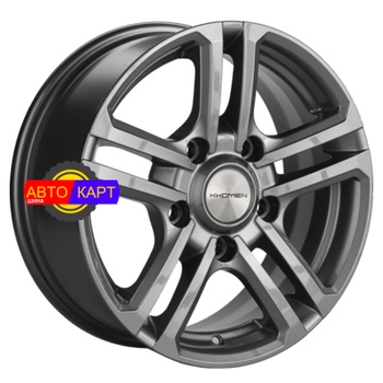 6,5x16/5x139,7 ET35 D98,5 KHW1602 (Niva 4x4 Bronto) Gray