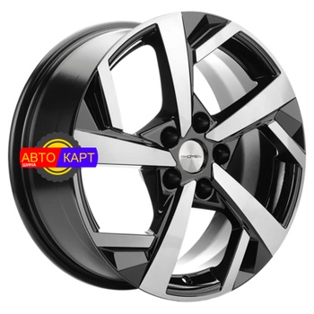 7x17/5x110 ET45 D67,1 KHW1712 (DFM580) Black-FP