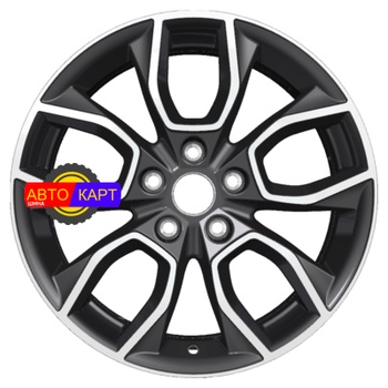 7x17/5x114,3 ET48 D56,1 KHW1713 (Forester) Black-FP