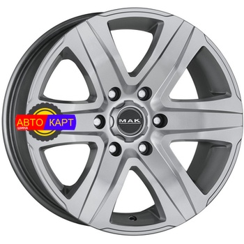 8,5x20/6x139,7 ET30 D100,1 Stone 6 Silver