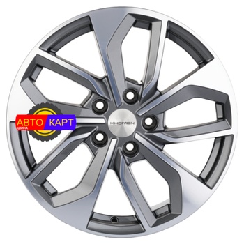 7x17/5x114,3 ET45 D67,1 KHW1703 (CX-5/i40/X-Trail) Gray-FP