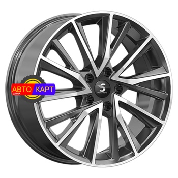 7,5x18/5x112 ET40 D57,1 КР010 (Kodiaq) Diamond Black Gris