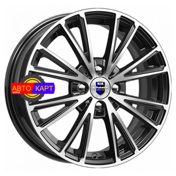6x16/4x100 ET45 D67,1 Меандр (КС879) Алмаз черный SK