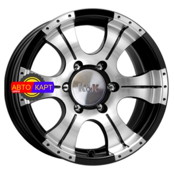 8x16/6x139,7 ET20 D108,5 Байконур (КС465М) Алмаз черный