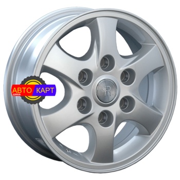 6x15/6x139,7 ET30 D106,1 TY91 Sil (конус, C570)