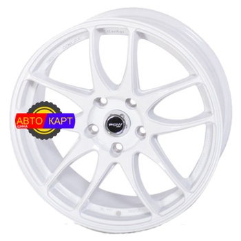 7,5x17/4x100 ET40 D60,1 Dibite Emotion (5096) White (конус)