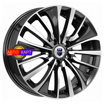 6,5x17/4x100 ET45 D67,1 Flanker (КС905) Алмаз черный
