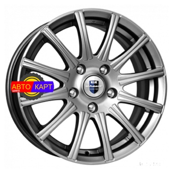 5x13/4x100 ET35 D67,1 Сиеста (КС477) Дарк платинум