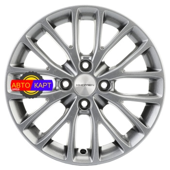 6x15/4x100 ET37 D60,1 KHW1506 (XRay) G-Silver