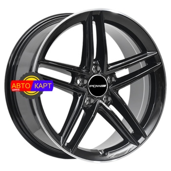 7,5x18/5x112 ET35 D66,56 FF2127 Gloss Black Machine Edge (PDW)