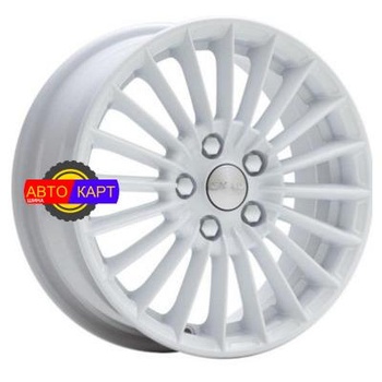 6x15/4x100 ET48 D54,1 Веритас (КЛ054) Белый