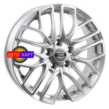 6,5x17/4x100 ET43 D60,1 781 Silver