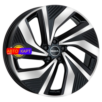 8x19/5x114,3 ET45 D76 Electra Black mirror