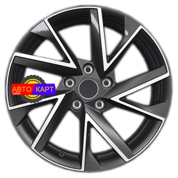 7x17/5x112 ET45 D57,1 KHW1714 (Karoq) Black-FP