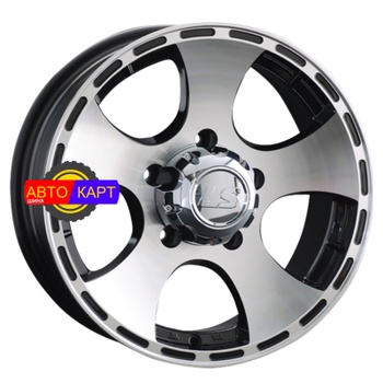 7x16/5x139,7 ET5 D108,5 795 BKF (конус, Колпак+лого)