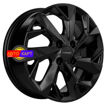 6x15/4x100 ET50 D60,1 KHW1508 (Vesta) Black