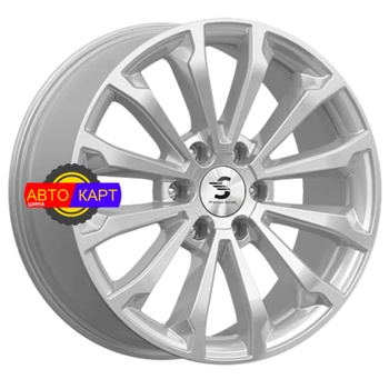 8,5x20/6x139,7 ET27 D77,9 КР006 (Chevrolet Tahoe IV) Elite Silver