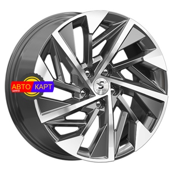 7,5x18/5x108 ET47 D60,1 КР009 (Tiggo 8 Pro) Diamond Gloss Graphite