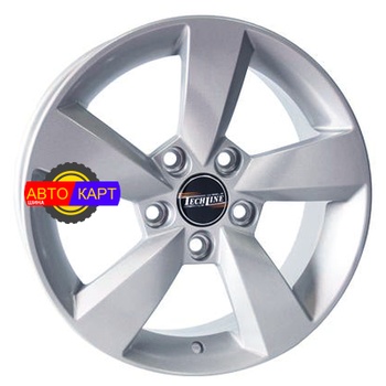 6x15/5x100 ET40 D57,1 543 Silver