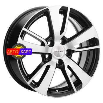 7x17/5x108 ET50 D63,35 KHW1704 (Ford C-Max) Black-FP