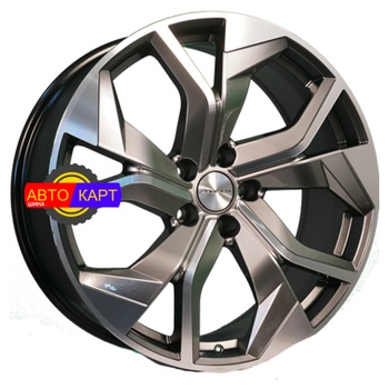 8,5x20/5x112 ET33 D66,6 KHW2006 (Audi/VW) Dark Chrome