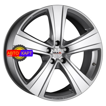 9x18/5x127 ET35 D71,6 Fuoco 5 Hyper Silver