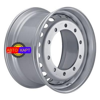 11,75x22,5/10x335 ET120 D281 Silver (14 мм) (уп.)
