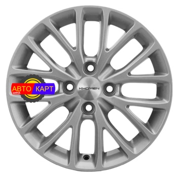 6x15/4x100 ET37 D60,1 KHW1506 (XRay) F-Silver