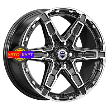 8x18/6x139,7 ET35 D67,1 Дистрикт (КС1159) Алмаз черный