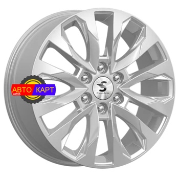 8x20/6x139,7 ET42 D75,1 КР007 (Haval H9) Elite Silver