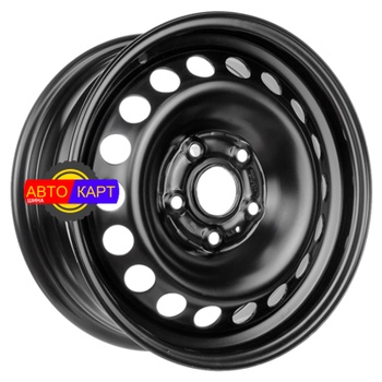6x15/5x112 ET43 D57,1 15004 AM Black Skoda Octavia