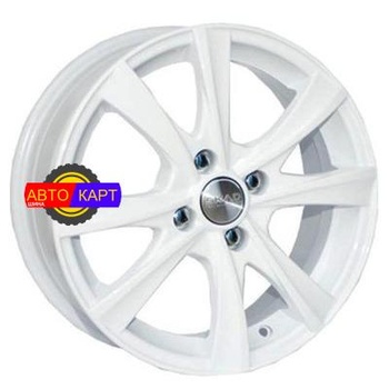 6x15/4x114,3 ET45 D56,6 Мальта (КЛ189) Белый