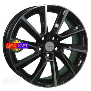 6x16/5x105 ET39 D56,6 KHW1604 (Aveo) Black-FP