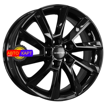 6x15/5x100 ET38 D57,1 KHW1507 (Rapid/Fabia) Black