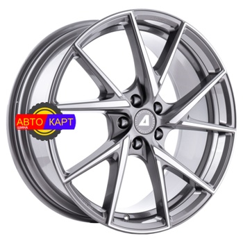 8,5x18/5x112 ET40 D70,1 ADX.01 Metallic Platinum Front Polished