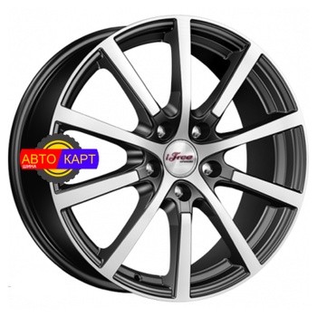 7x17/5x114,3 ET50 D67,1 Big Byz (КС680) Блэк Джек