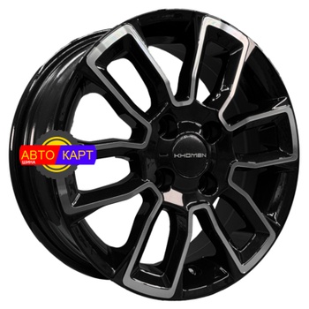 5,5x14/4x98 ET35 D58,5 KHW1406 (Lada Granta) Black-FP