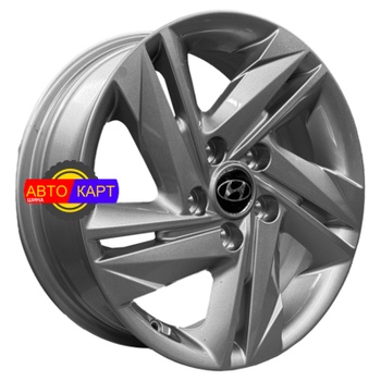 6x16/5x114,3 ET43 D67,1 BW110 Silver Hyundai R16, original