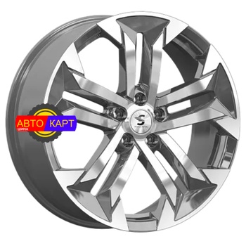 7,5x19/5x114,3 ET45 D67,1 КР015 (CX-5) Diamond Gloss Graphite