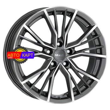 9,5x21/5x112 ET25 D66,45 Union Gunmetal Mirror Face