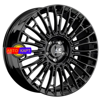 8,5x21/5x120 ET43,5 D72,6 LS FG25 BK (конус, Колпак+лого)
