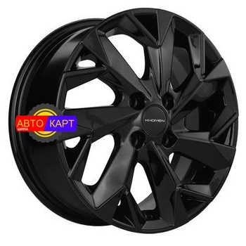 5,5x14/4x100 ET45 D56,1 KHW1402 (Honda Civic) Black