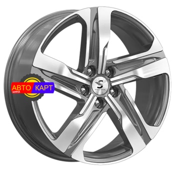 7,5x19/5x114,3 ET53 D67,1 КР004 (Tucson) Diamond Gloss Graphite (77570)