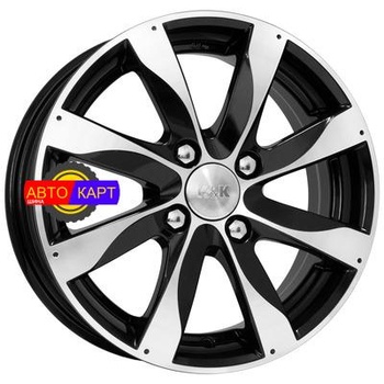 5,5x14/4x100 ET45 D56,1 Джемини-оригинал (КС480) Алмаз черный