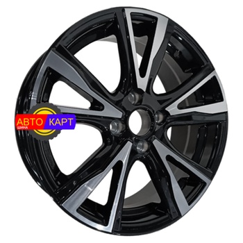 6x16/4x100 ET37 D60,1 F0081 Алмаз черный Renault, original