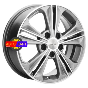 6x16/5x112 ET50 D57,1 KHW1603 (Jetta) G-Silver-FP