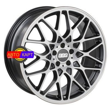 8,5x19/5x120 ET32 D82 RX Schwarz Diamantgedreht
